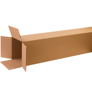 12 x 12 x 52" Tall Kraft Corrugated Shipping Boxes