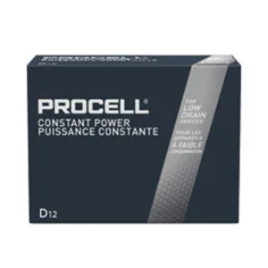 Duracell Procell Alkaline Batteries - D Cell, 12 Pack