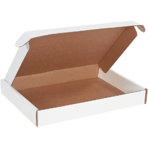 15 1/8 x 11 1/8 x 2" Tab Locking Literature Mailers, White