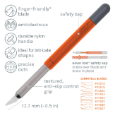 Slice Craft Knife w/ Safety Cap