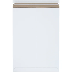 Stayflats Mailers - 13 x 18", White, Self-Seal