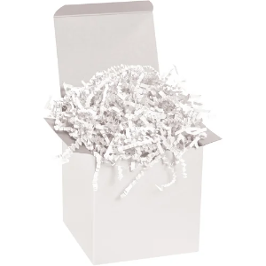 White Crinkle Paper