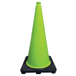 Traffic Cone, 28", Lime