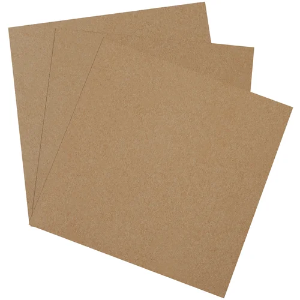 12 x 12 Heavy Duty 30 pt. Chipboard Pad (490/case) - GBE