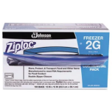 Ziploc Freezer Bags, 2 Gallon, 2.7 Mil, Clear