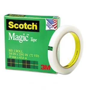 3M 810 Scotch Magic Tape - 3/4" x 72 yds.