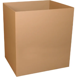 48 x 40 x 48" Single Wall Gaylord Box with Lid