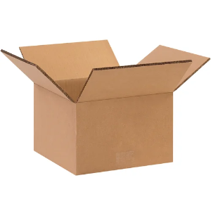 10 x 10 x 6" Heavy Duty Double Wall Shipping Boxes, Kraft