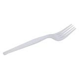 Plastic Forks - Heavy Weight, White