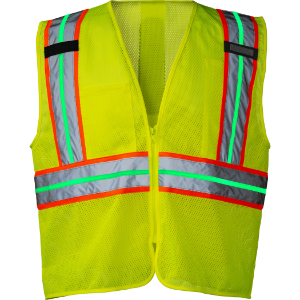 Class 2 LED Light Safety Vest - L