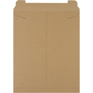 Stayflats Mailers - 17 x 21", Kraft, Tab Locking