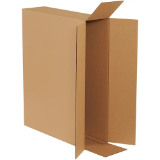 26 x 6 x 20" Side Loading FOL Corrugated Boxes, Kraft