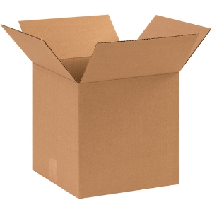 11 x 11 x 11" Kraft Corrugated Shipping Boxes