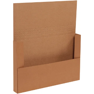 18 x 12 x 2" Kraft Easy Fold Mailer Boxes