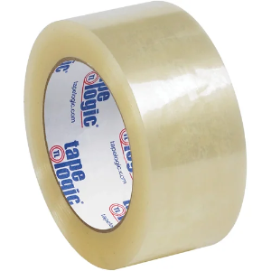 Quiet Carton Sealing Tape, 2" x 110 yds, 2.6 Mil, Clear