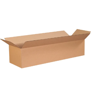 26 x 6 x 6" Long Kraft Corrugated Shipping Boxes