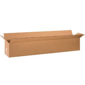 40 x 6 x 6" Long Kraft Corrugated Shipping Boxes