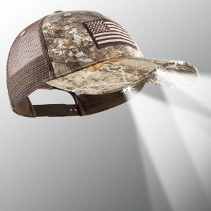 LED American Flag Hat