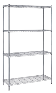 Chrome Wire Shelving