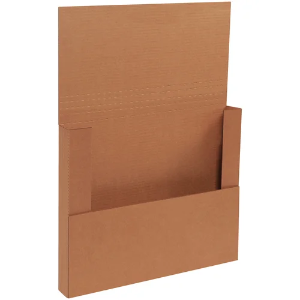 17 1/8 x 14 1/8 x 2" Kraft Easy Fold Mailer Boxes