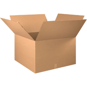 30 x 30 x 20" Heavy Duty Double Wall Shipping Boxes, Kraft