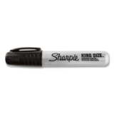 Sharpie King Size Permanent Marker, Broad Chisel Tip, Black