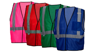 Colored Safety Vests