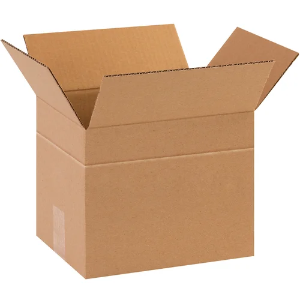 10 x 8 x 8" Kraft Multi-Depth Shipping Boxes