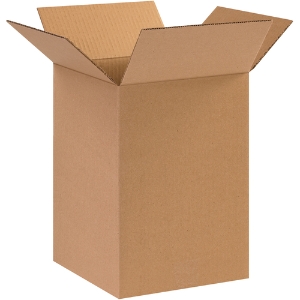 10 x 10 x 14" Kraft Corrugated Shipping Boxes