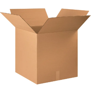 22 x 22 x 36" Tall Kraft Corrugated Shipping Boxes