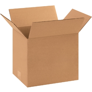 11 1/4 x 8 3/4 x 9 1/2" Kraft Corrugated Shipping Boxes
