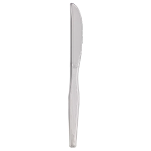 Plastic Knives - Heavy Weight, White