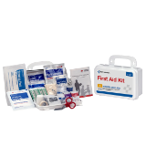 First Aid Kit, 10 Person, ANSI 2021 Class A, Plastic Case