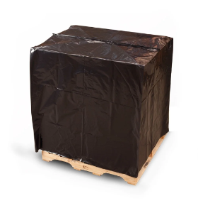 UVI / UVA Pallet Covers, 51 x 49 x 97", 3 Mil, Black