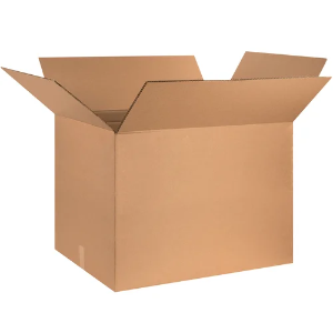 32 x 24 x 24" Heavy Duty Double Wall Shipping Boxes, Kraft