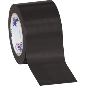 Vinyl Safety Tape, 3" x 36 yds., 6 Mil, Black