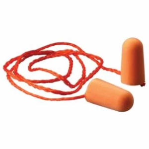 3M 1110 Foam Earplugs, Corded, 100 Pair / Box