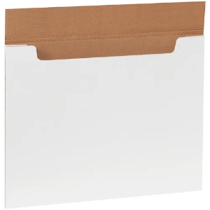 20 x 16 x 1/4" Jumbo Fold Over Mailers, White