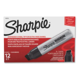 Sharpie Magnum Permanent Marker, Broad Chisel Tip, Black