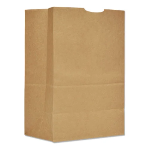 Paper Grocery Bags - 12 x 7 x 17", 1/6 Barrel, 75 lb., Kraft
