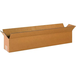 60 x 12 x 12" Long Kraft Corrugated Shipping Boxes